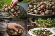 蜗牛怎么洗才能吃？从野外到餐桌的处理指南
