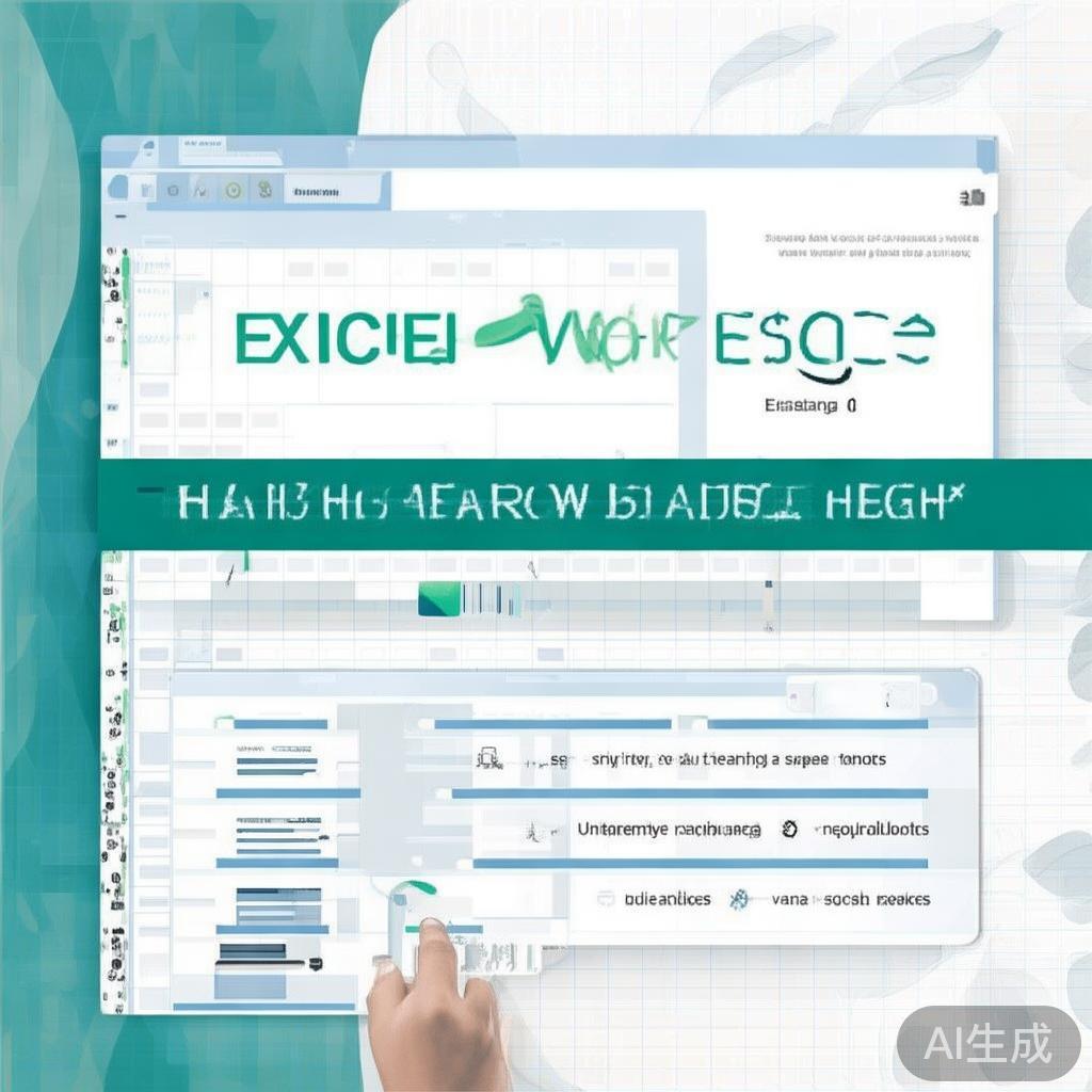 Excel中表格行高的设置技巧与注意事项
