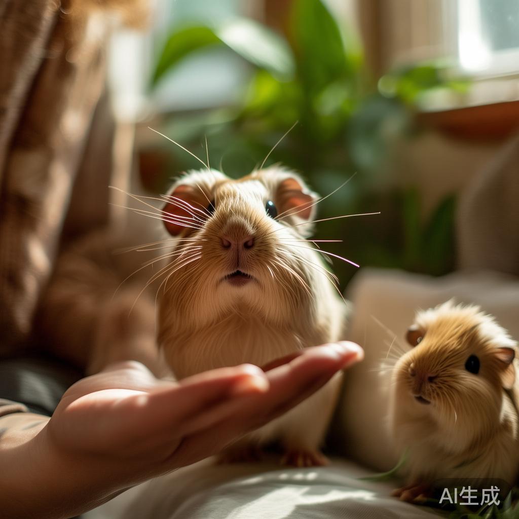 荷兰猪怎么才能摸？温柔互动的秘诀，让它们更信任你！