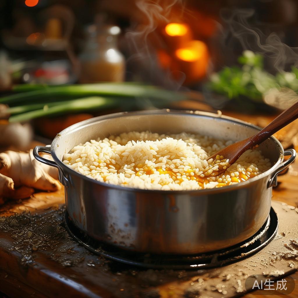 锅煮粥总糊底？这几个秘诀让你轻松熬出米油香浓的完美粥！