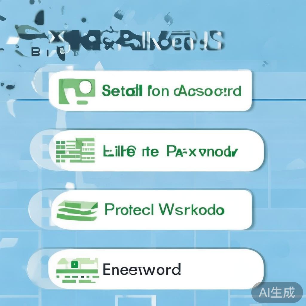 Excel密码设置方法简单教程