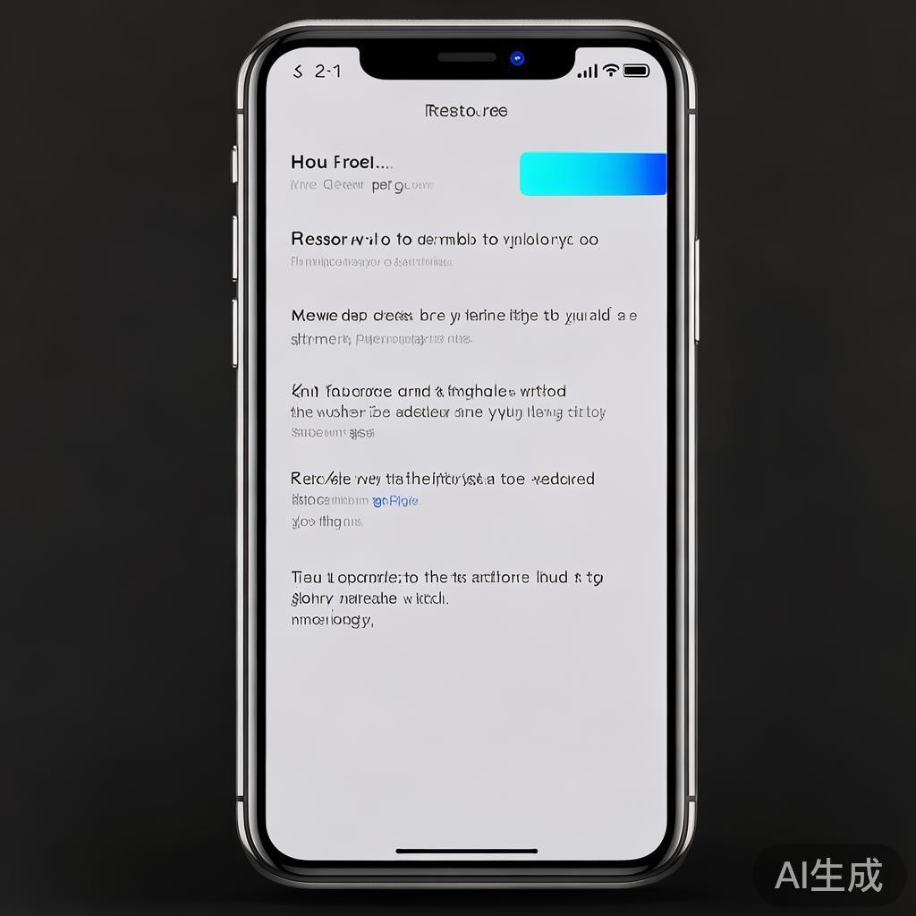 iPhone怎么快速恢复出厂设置？