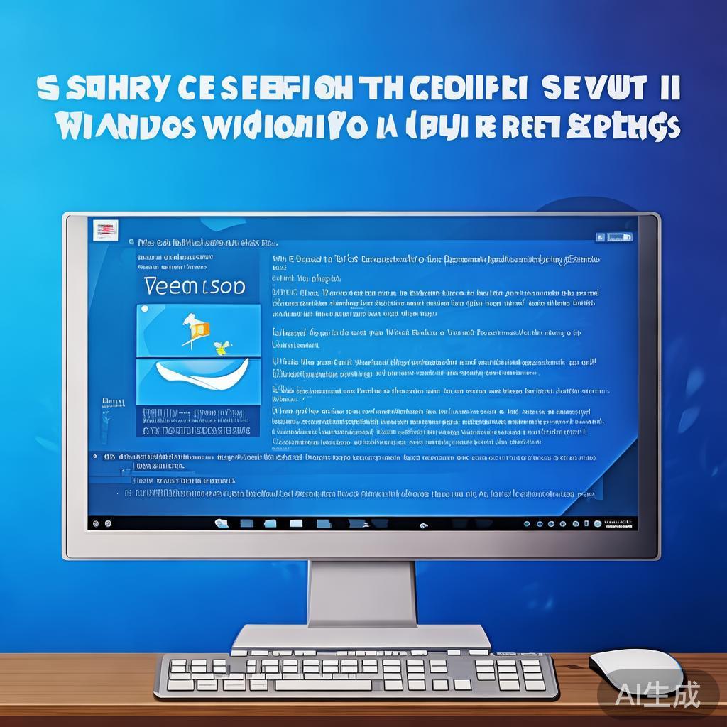 Windows系统如何安全地恢复至出厂设置