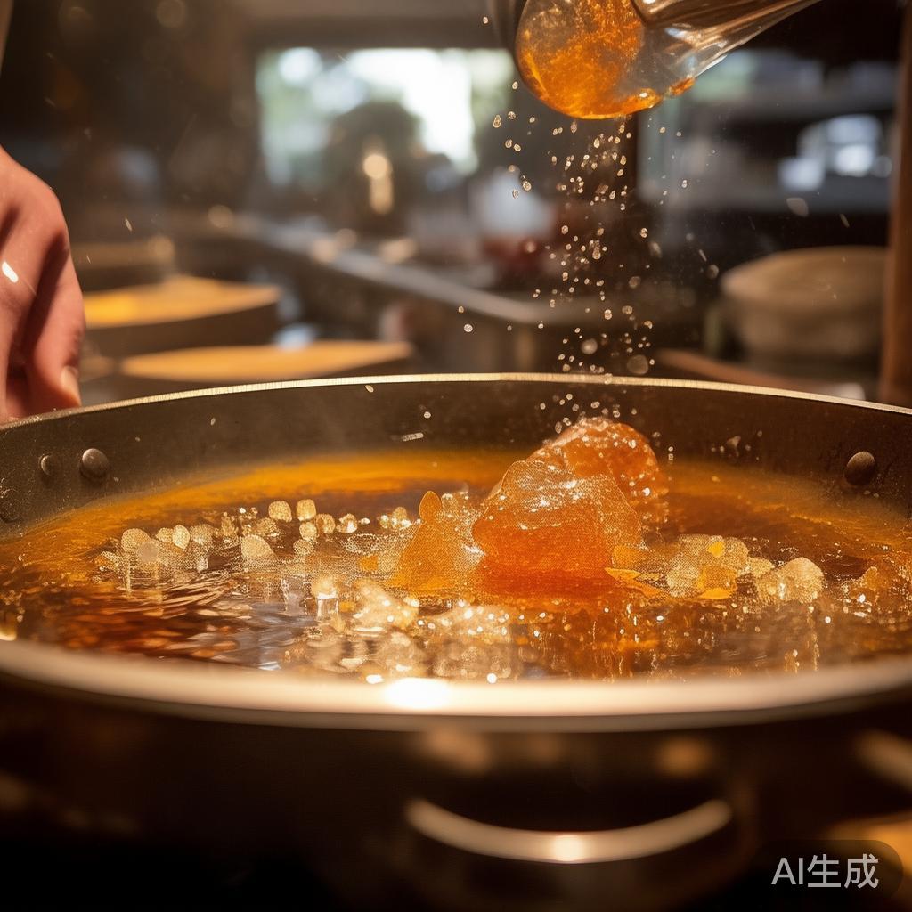 冰糖熬制上色秘法，从浅白到琥珀的七步炼糖诀窍
