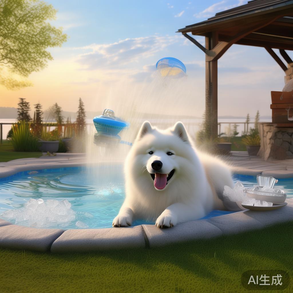萨摩犬夏日防暑指南，清凉过夏，远离中暑困扰