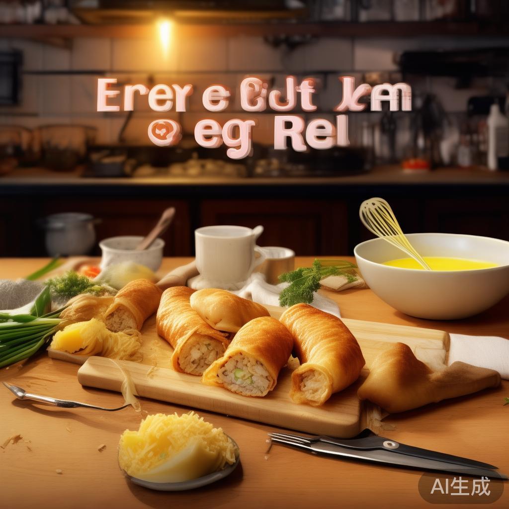 鸡蛋卷怎么才能酥？掌握这5个秘诀，轻松做出外酥里嫩的完美鸡蛋卷！