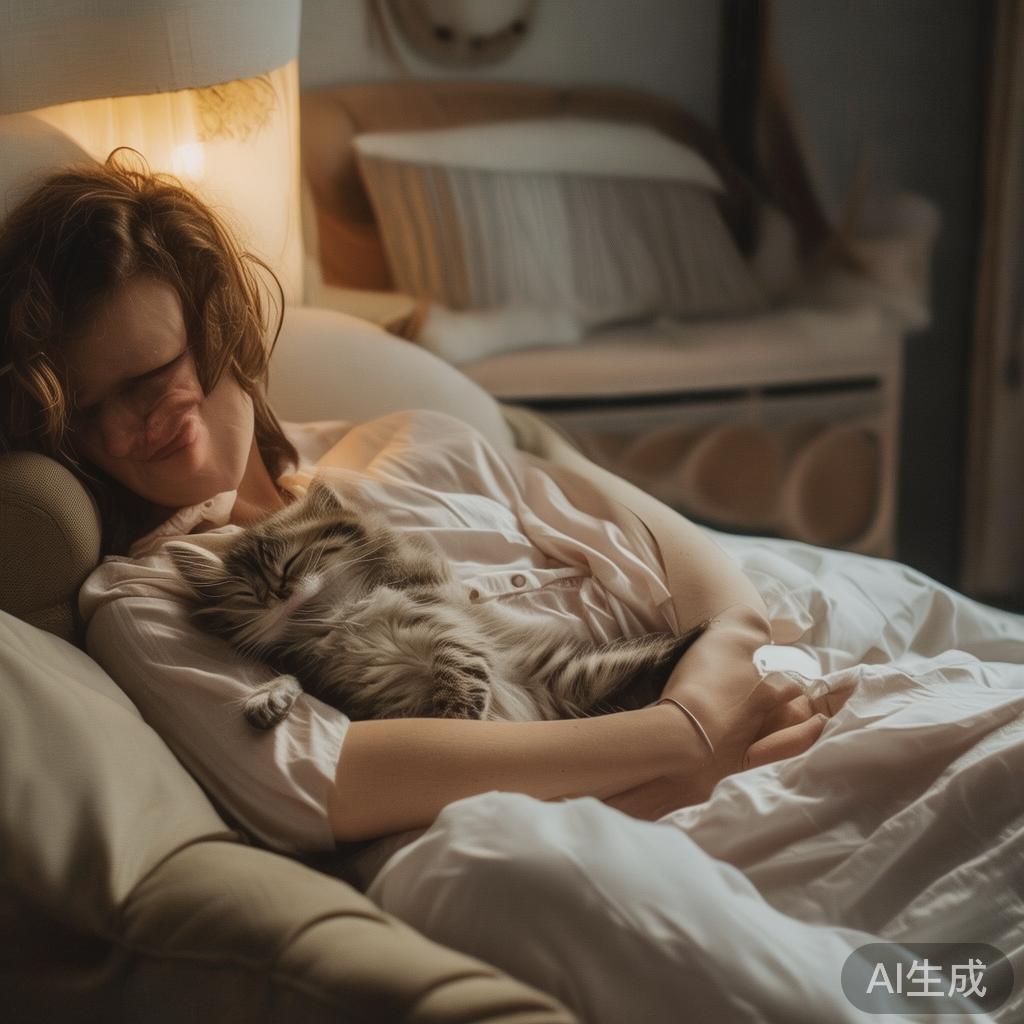 猫咪拒绝睡觉怎么办？抱猫猫入睡的温柔秘诀