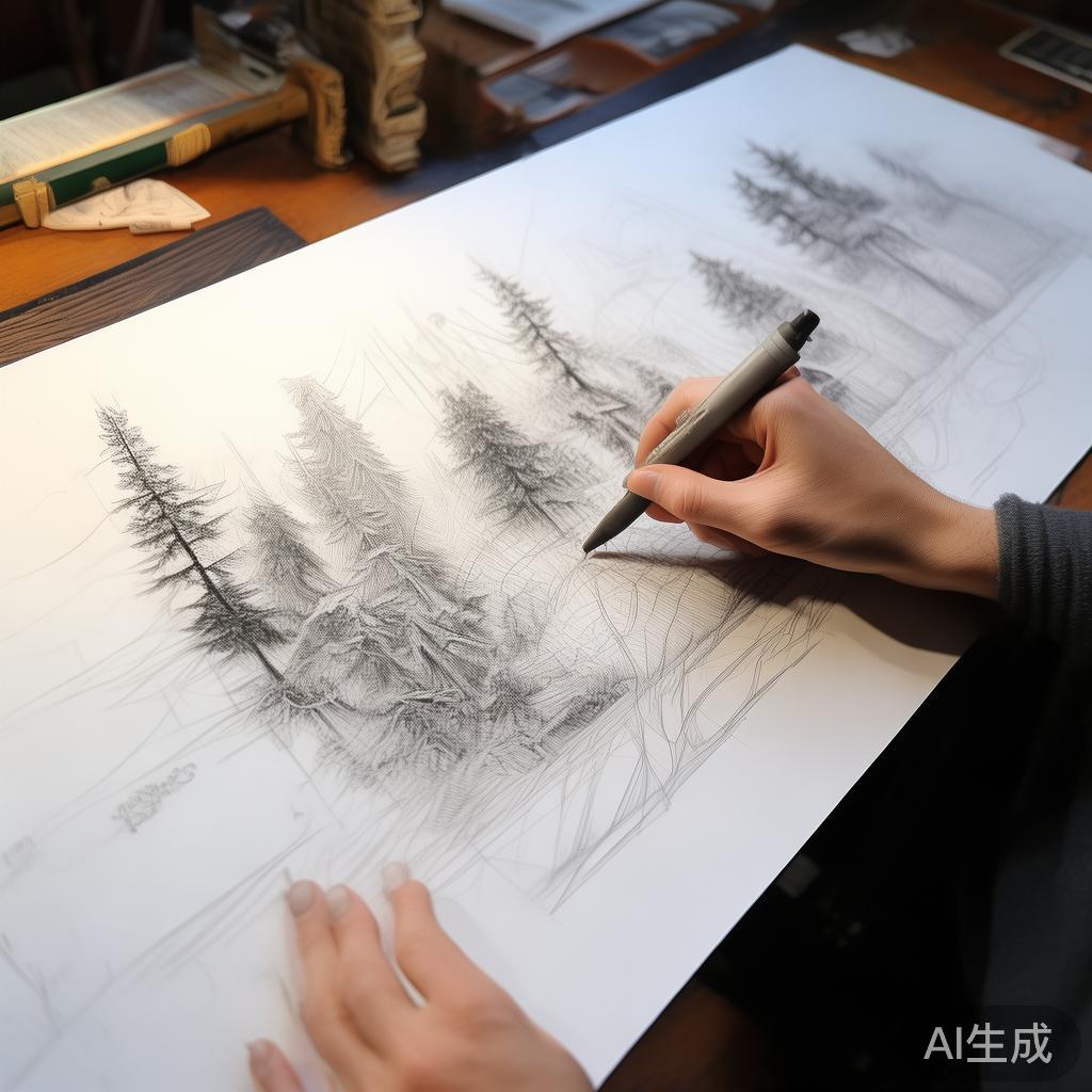 素描怎么才能不碎?——构建和谐画面的五大关键策略 素描怎么才能不碎?——构建和谐画面的五大关键策略
