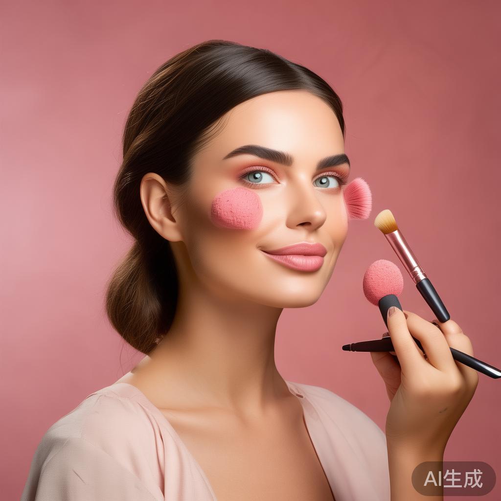 腮红怎么才能打均匀？这几个技巧让你的脸蛋红润持久！