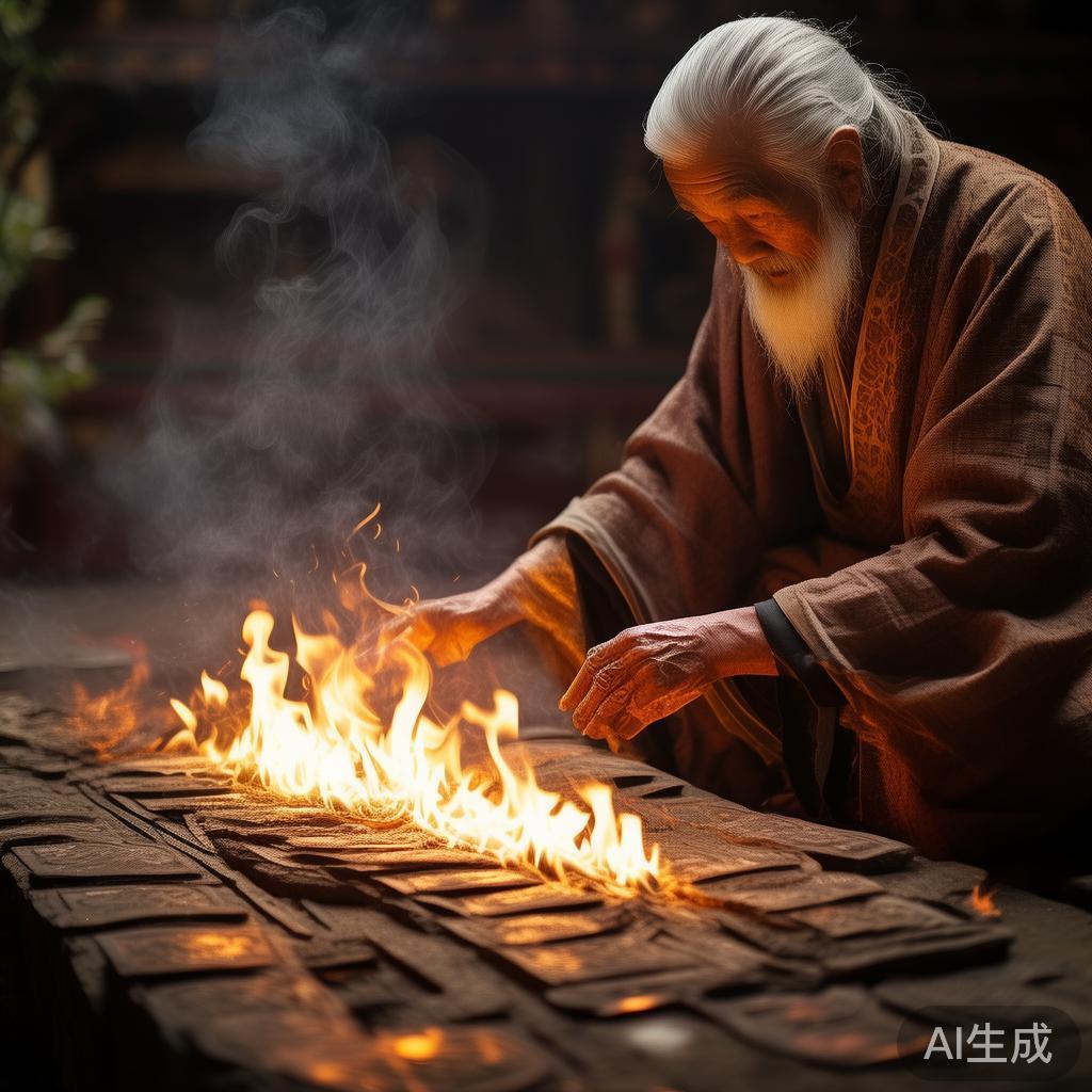 传统祭祀中的烧牌指南，正确方法与注意事项