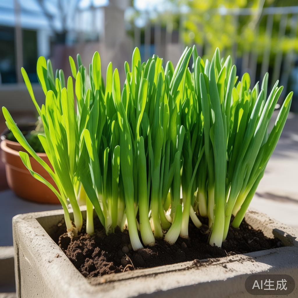 轻松种出翠绿葱叶,家庭阳台也能种! 轻松种出翠绿葱叶,家庭阳台也能种!