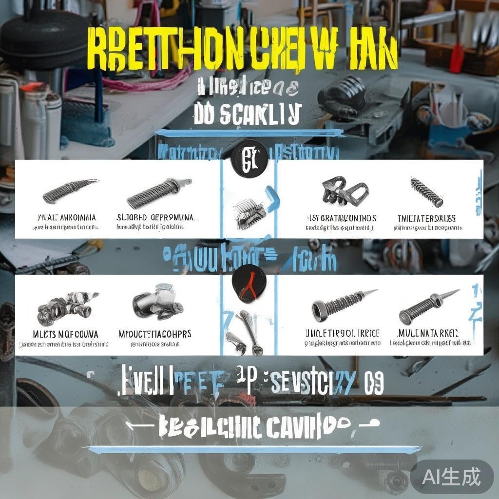 螺丝损坏的预防指南,从选型到维护的全流程技巧 螺丝损坏的预防指南,从选型到维护的全流程技巧
