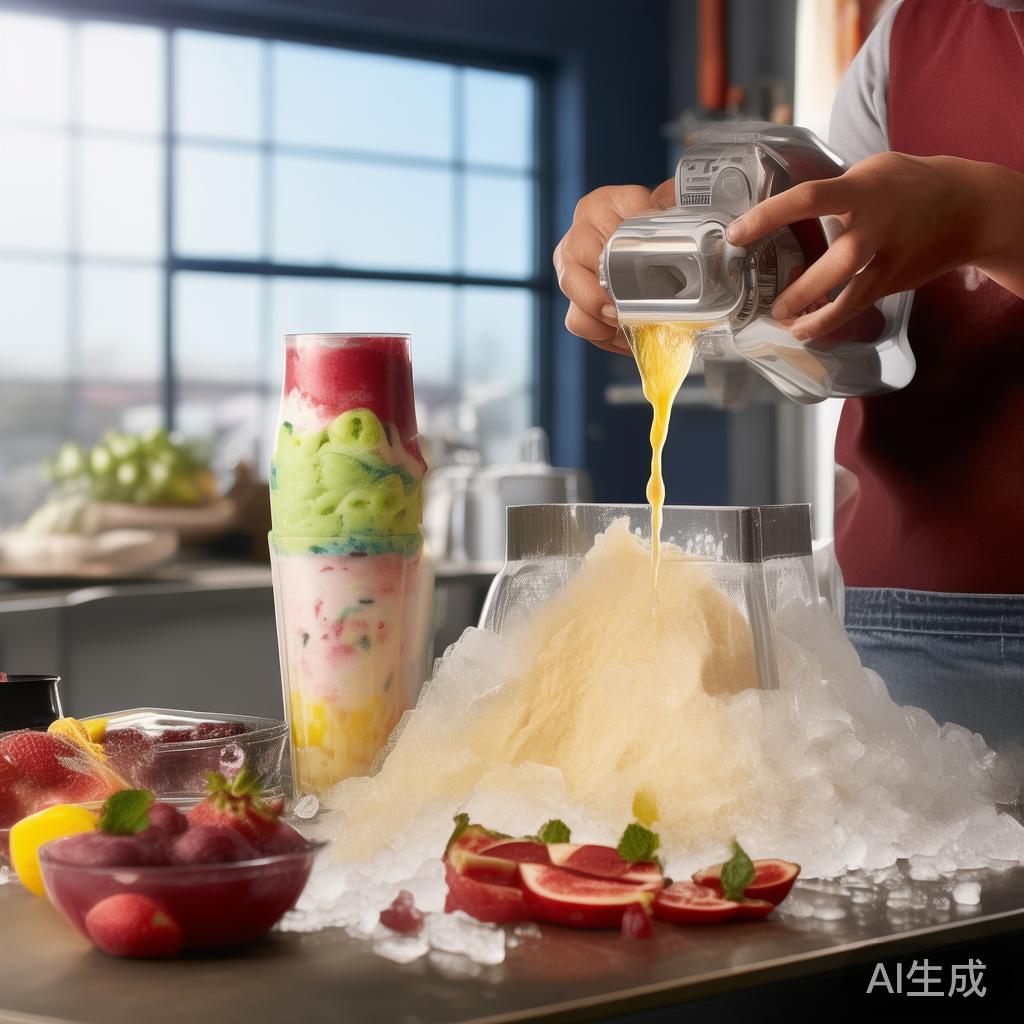 告别分层烦恼!轻松制作均匀细腻冰沙的秘诀 告别分层烦恼!轻松制作均匀细腻冰沙的秘诀