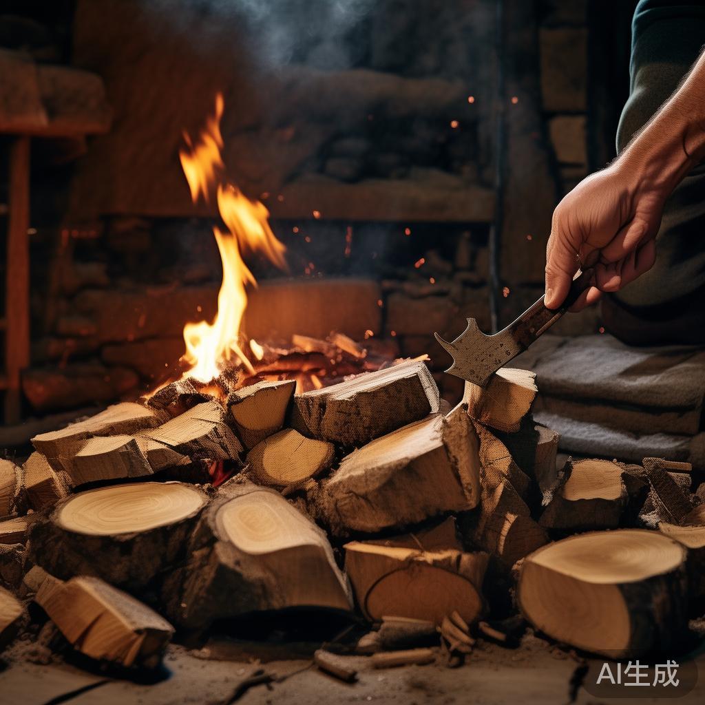 点燃木材的正确方法