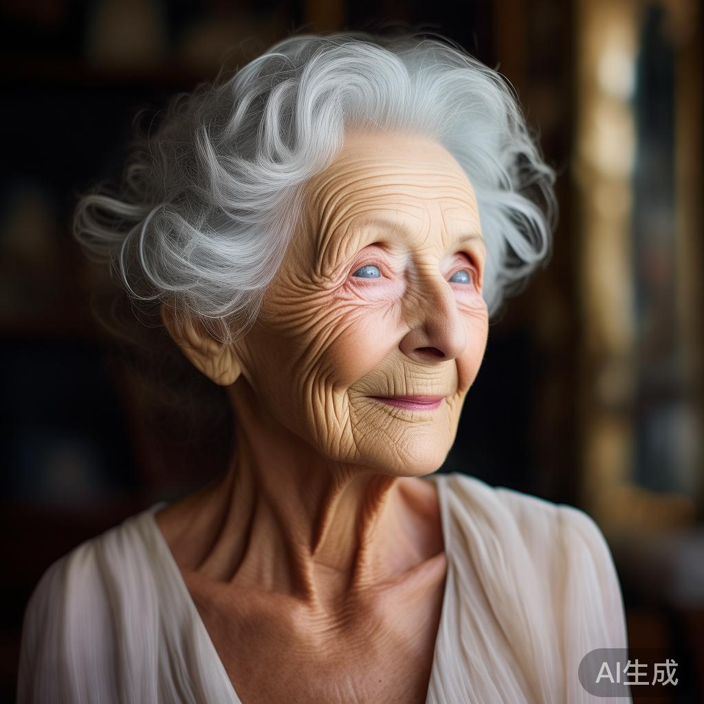 皱纹，时光的优雅印记