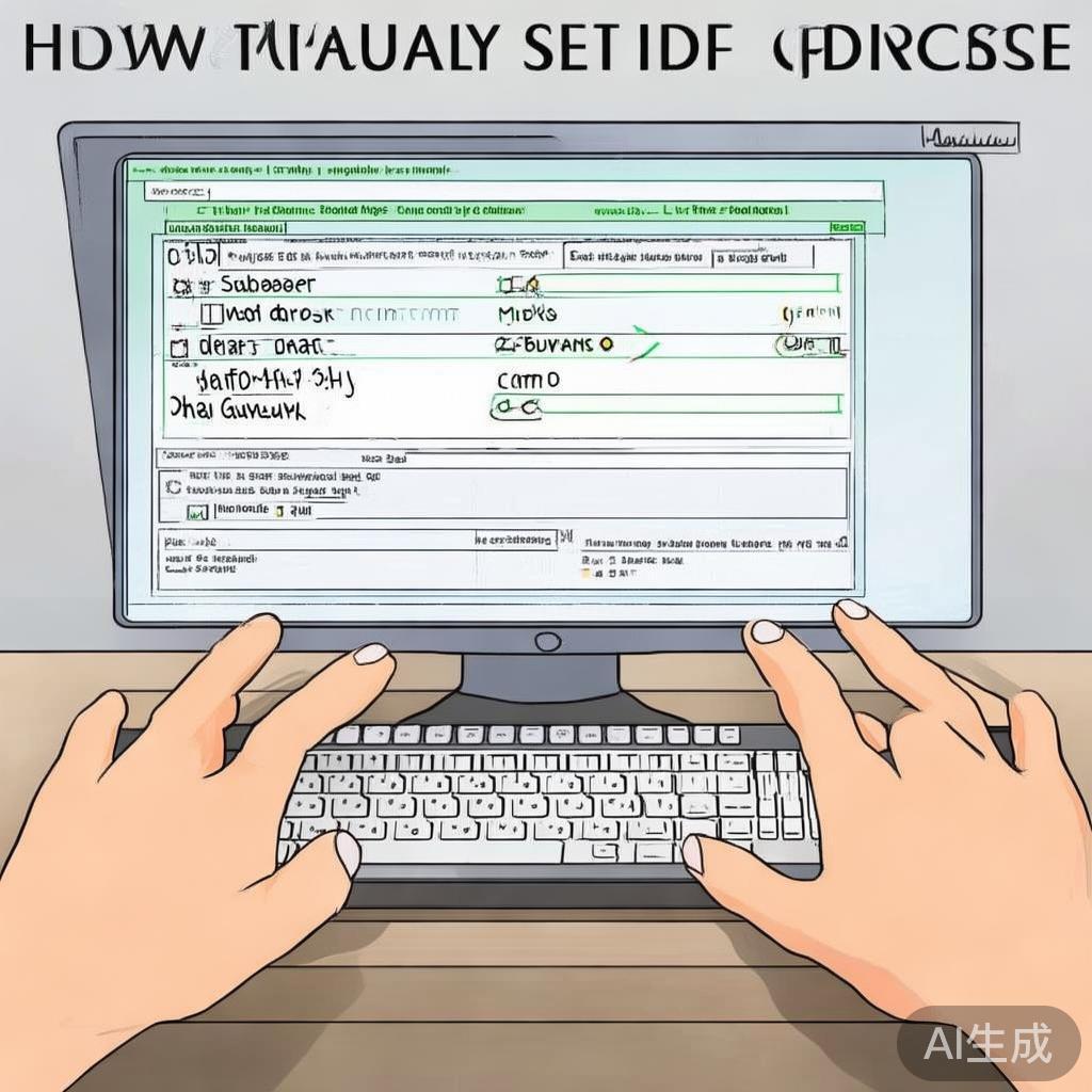 如何手动设置IP地址