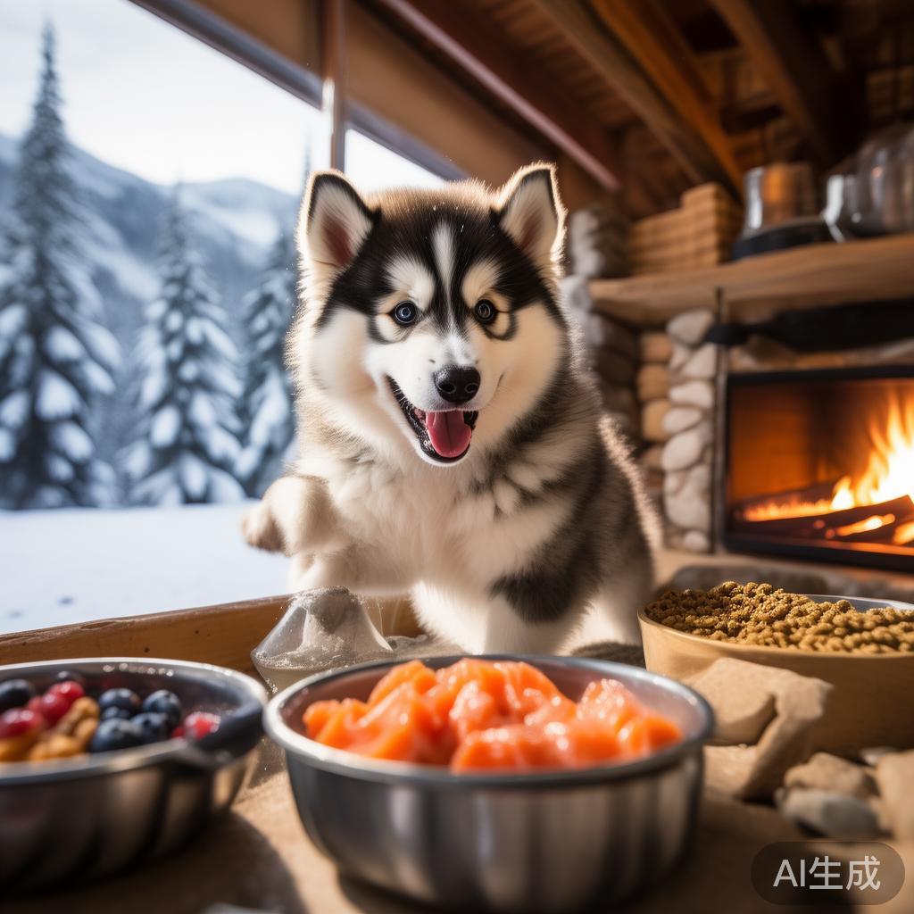 阿拉斯加雪橇犬怎么才能喂得健康又胖？
