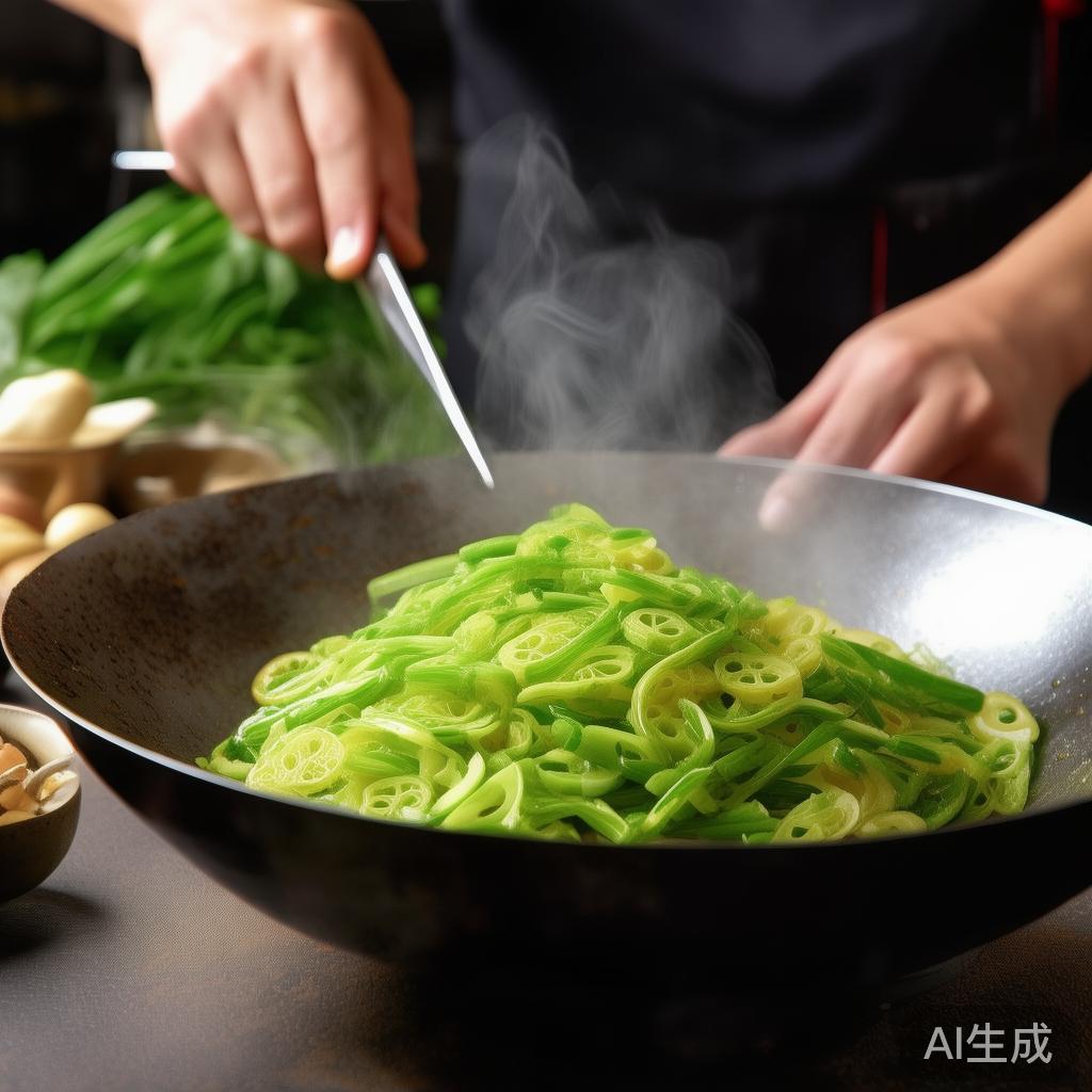 炒藕不发黑的秘密，这样做，藕片翠绿如新！