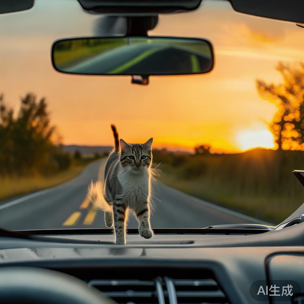 开车路上遇猫别慌!掌握这些技巧,守护毛孩子也保平安 开车路上遇猫别慌!掌握这些技巧,守护毛孩子也保平安