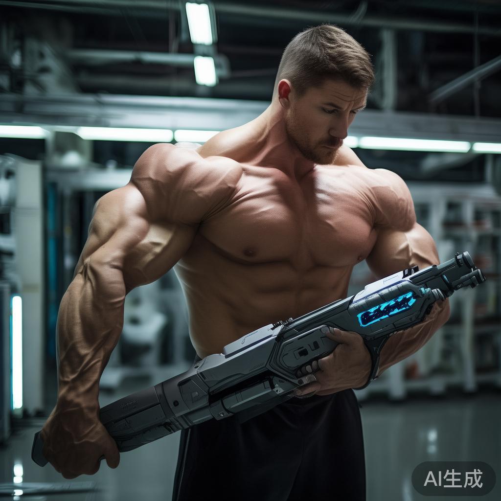 手臂粗壮的秘密武器，科学训练与营养结合，练就强壮二头肌和肱三头肌