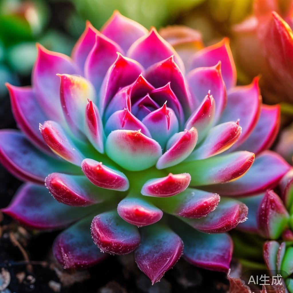 揭秘!多肉植物出锦的秘诀,让你的宝贝变身彩虹小丸子! 揭秘!多肉植物出锦的秘诀,让你的宝贝变身彩虹小丸子!