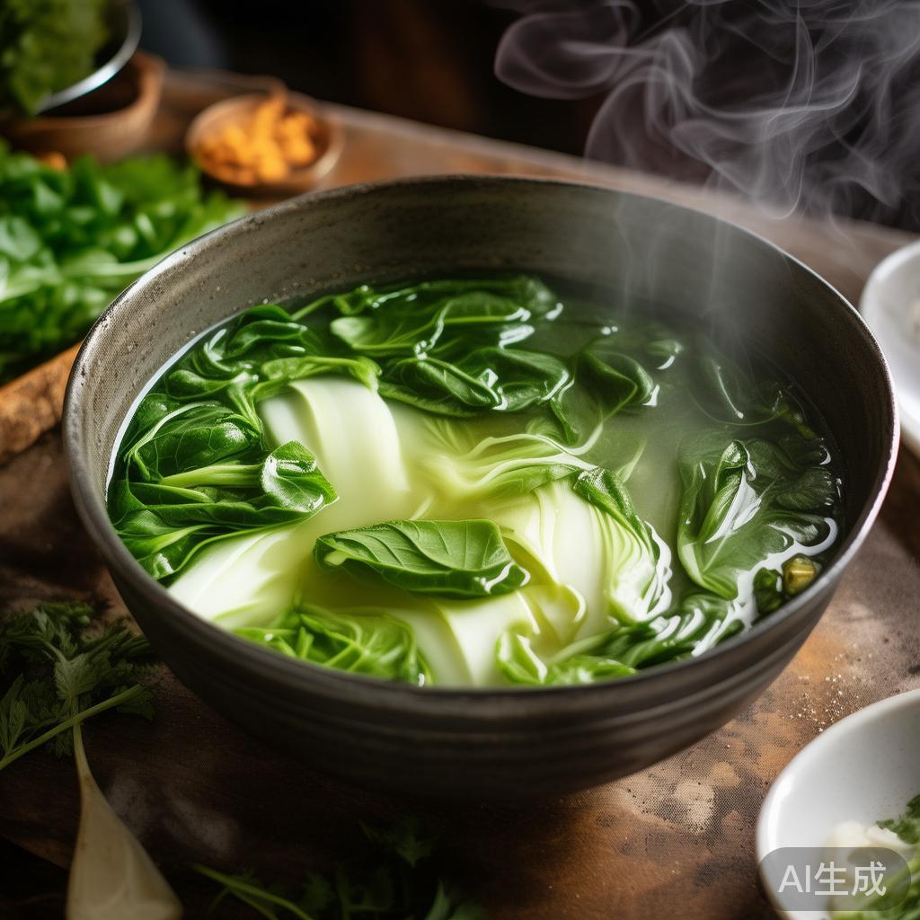 娃娃菜汤变白的秘诀,轻松做出清澈诱人的美味汤品 娃娃菜汤变白的秘诀,轻松做出清澈诱人的美味汤品