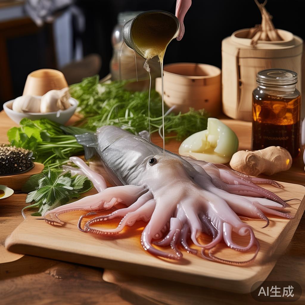 生鱿鱼怎么腌才能入味？掌握这几个技巧，鲜嫩入味不腥！