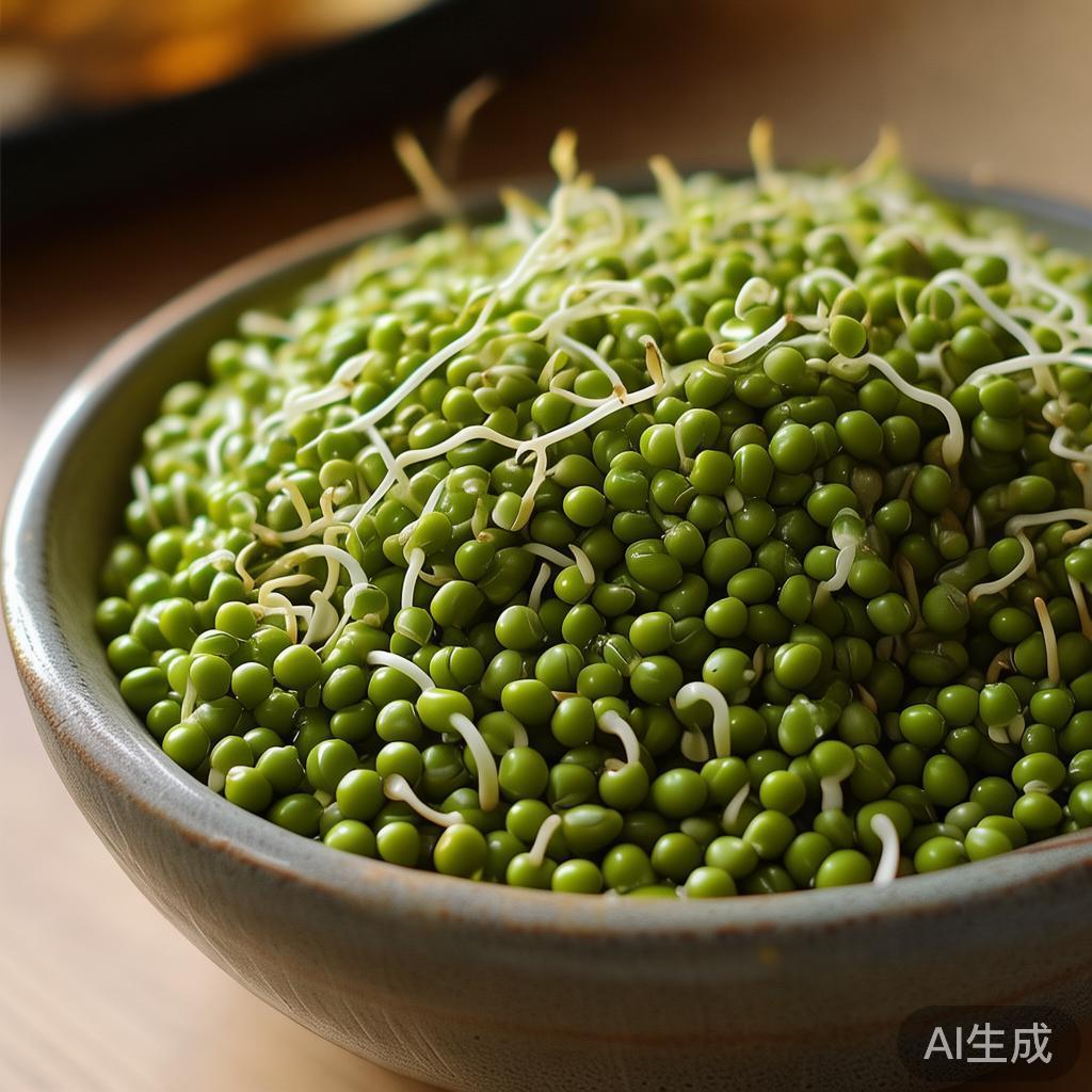 泡绿豆发芽的秘诀，简单几步，轻松享受绿色生机！