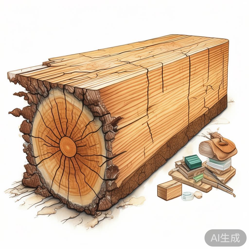 木材裂缝的成因与有效避免策略,从源头到使用的全流程防护 木材裂缝的成因与有效避免策略,从源头到使用的全流程防护